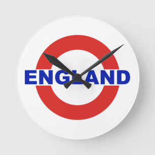 England Rund Uhr