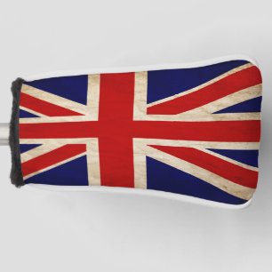 England RUSTIC FLAG Golf Headcover