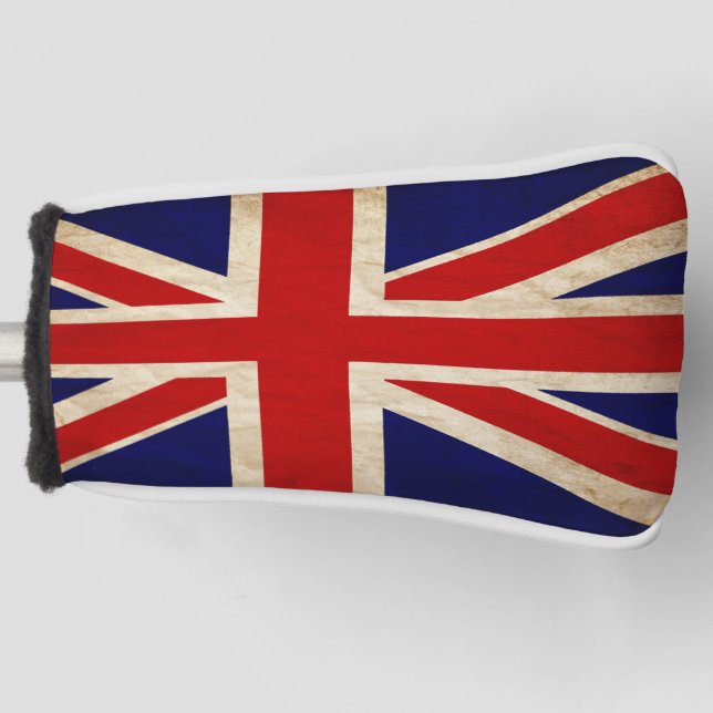 England RUSTIC FLAG Golf Headcover (Vorderseite)