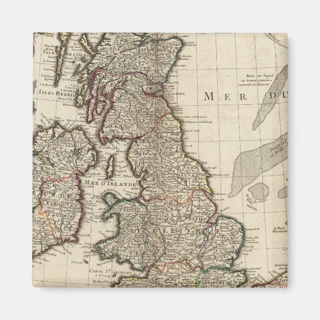 England, Schottland, Europa Magnet (Vorne)