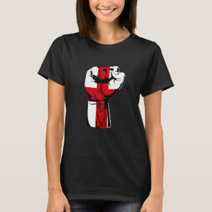 England St George's Kreuz Englischer Stolz Handfis T-Shirt