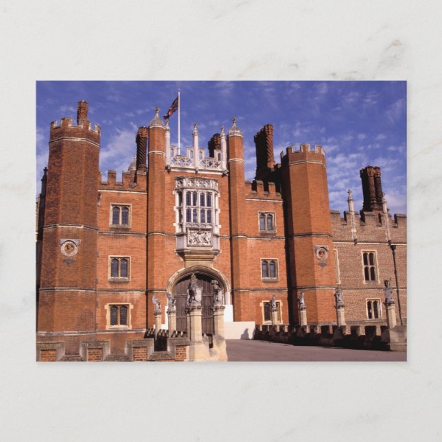 England, Surrey, Hampton Court Palace. 3 Postkarte (Vorderseite)