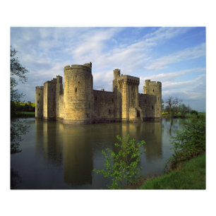 England, Sussex, Burg Bodiam Fotodruck