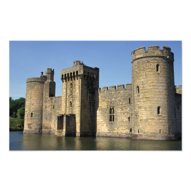 England, Sussex, Burg Bodiam. Fotodruck (Vorne)