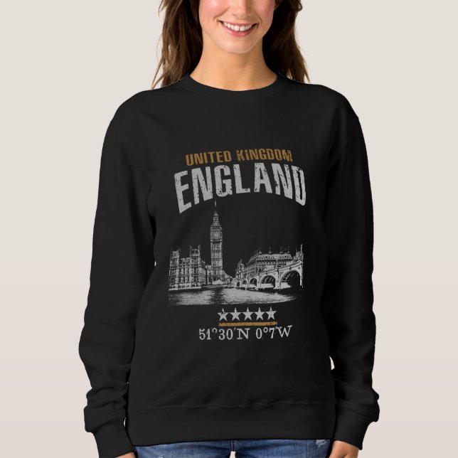 England Sweatshirt (Vorderseite)