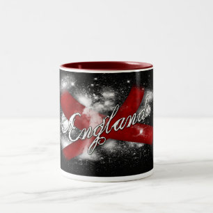 England-Tassen-St George Kreuz, St George Tag Zweifarbige Tasse