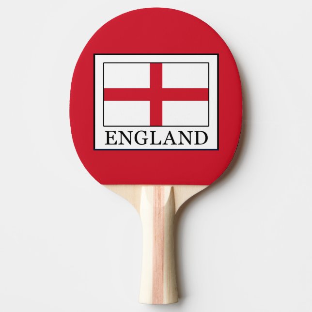 England Tischtennis Schläger (Vorderseite)