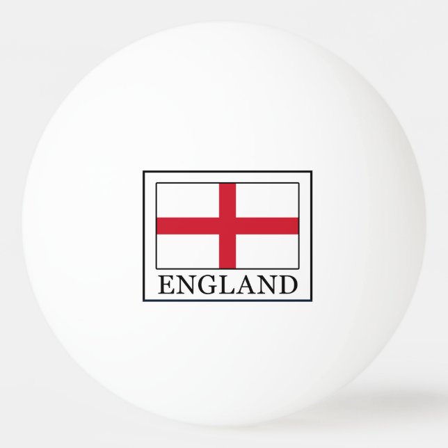 England Tischtennisball (Vorderseite)