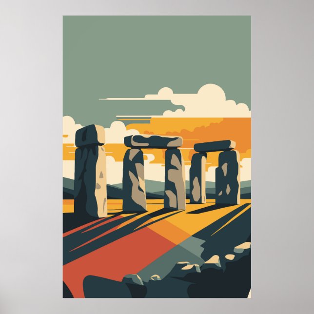 England Tourismus Poster (Vorne)