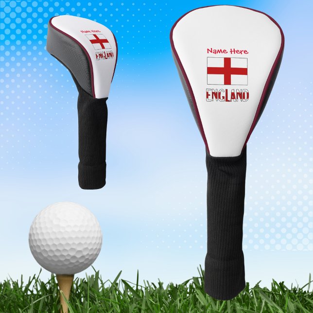 England und Englisch Flag Red Personalization Golf Headcover (Von Creator hochgeladen)