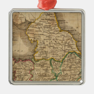 England und Wales 4 Ornament Aus Metall