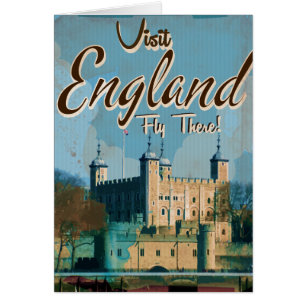 England Vintage Reiseplakat