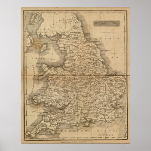 England, Wales 4 Poster