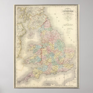 England, Wales 4 Poster