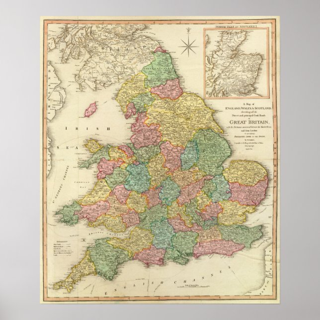 England, Wales, Schottland Poster (Vorne)