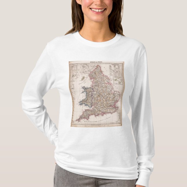 England, Wales T-Shirt (Vorderseite)