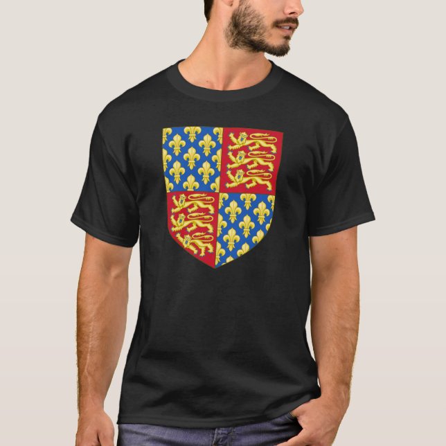 England-Wappen (1340) T-Shirt (Vorderseite)