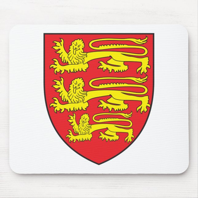 England-Wappen Mousepad (Vorne)