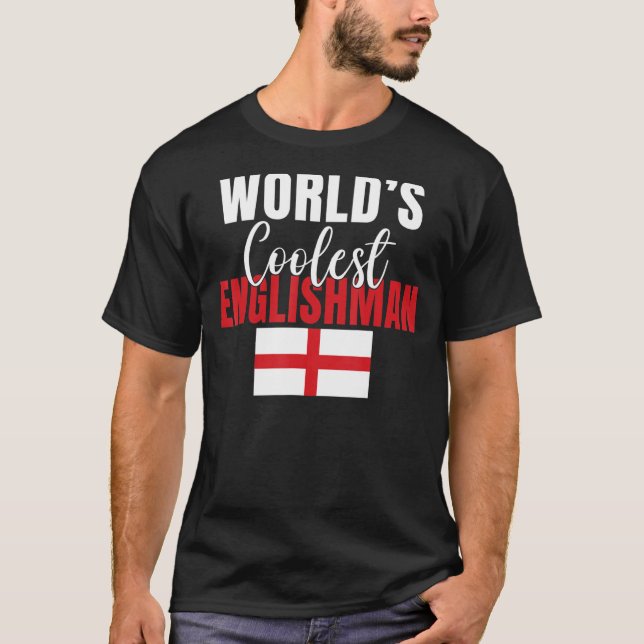 England Welten cooler Engländer T-Shirt (Vorderseite)