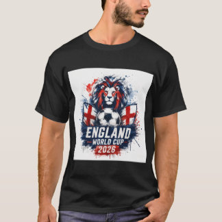England Weltmeisterschaft 2026 Löwe Fußball T-Shir T-Shirt