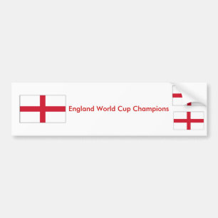 England-Weltmeisterschaft verficht Autoaufkleber
