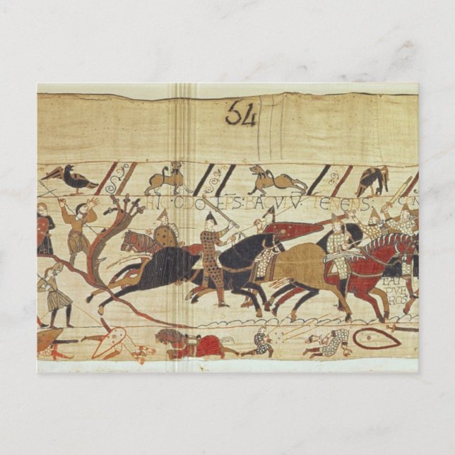 Engländer und Franzosen stehen Seite an Seite Postkarte (Vorderseite)