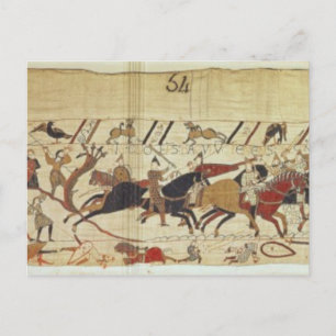 Engländer und Franzosen stehen Seite an Seite Postkarte