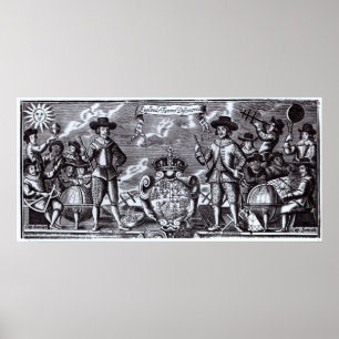 Englands berühmte Entdecker Poster