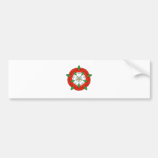 Englands Tudor Rose Autoaufkleber