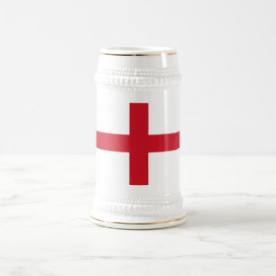 Englandsflagge Bierglas
