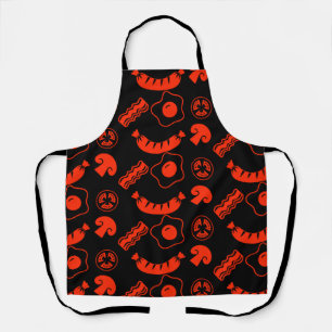 Englisch Breakfast Pattern Schürze