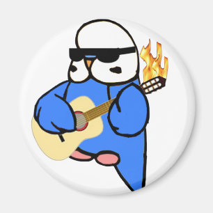 Englisch Budgie getrennt Magnet