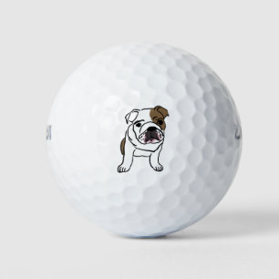 Englisch Bulldog Gift Shirts Nope Lazy English Bul Golfball