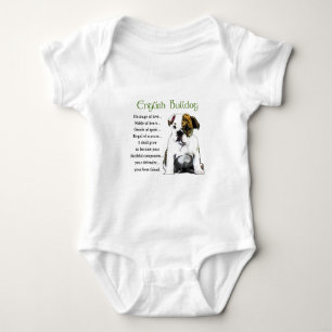 Englisch Bulldog Heritage of Liebe Baby Strampler