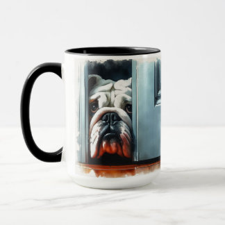 Englisch Bulldog macht mich! Tasse