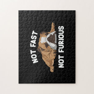 Englisch Bulldog schlafen nicht schnell, nicht wüt Puzzle