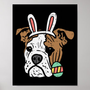 Englisch Bulldogge Bunny Hundeliebhaber Besitzer M Poster