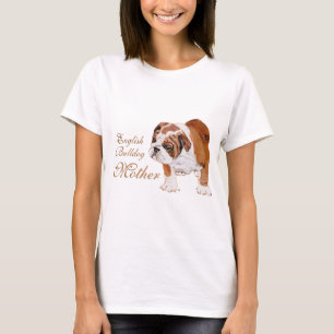 Englisch Bulldogge Muttertag T-Shirt