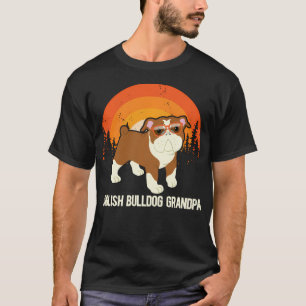 Englisch Bulldogge Opa Hundebesitzer Englisch Bull T-Shirt