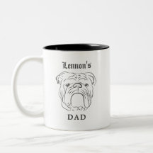 Englisch Bulldogge Papa