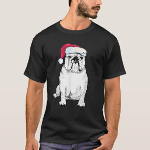 Englisch Bulldogge Weihnachtsgeschenke für Hundebe T-Shirt
