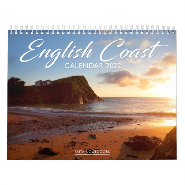 Englisch Coast Calendar 2024 Kalender (Titelbild)