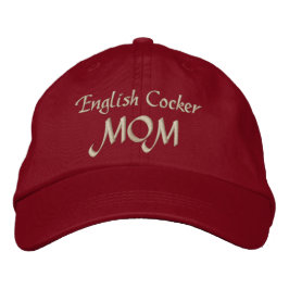 Englisch Cocker Mama Geschenke Bestickte Baseballkappe