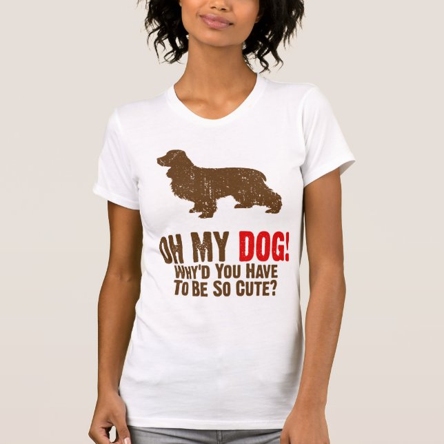 Englisch Cocker spaniel T-Shirt (Vorderseite)