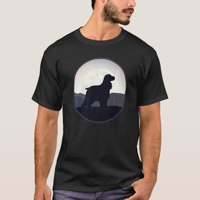 Englisch Cocker Spanisch Hunde Rasse 75 T-Shirt (Vorderseite)