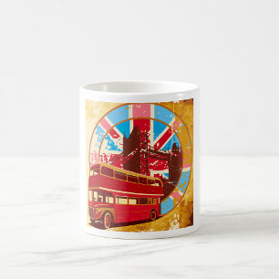 Englisch Double Decker Bus Kaffeetasse