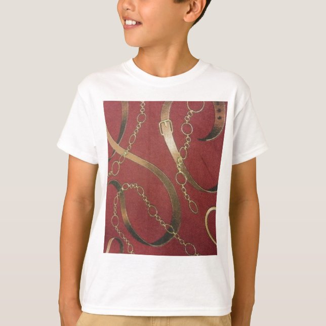 Englisch Equestrian - Red T-Shirt (Vorderseite)