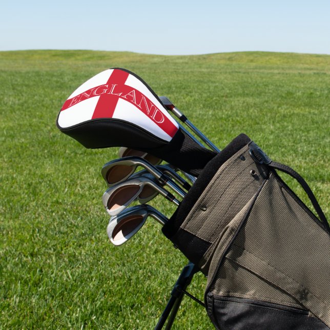 Englisch Flag England dccn Golf Headcover (In SItu)