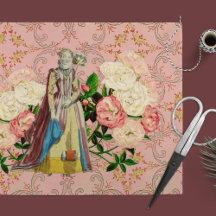 Englisch Floral Romance Decoupage Tissue Paper