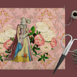 Englisch Floral Romance Decoupage Tissue Paper Seidenpapier